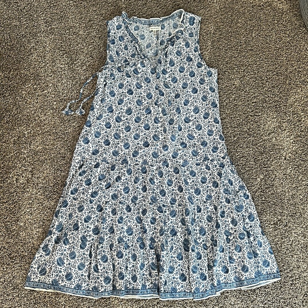 Max Studio Sleeveless Drop Waist Women’s Summer Dress Size Small